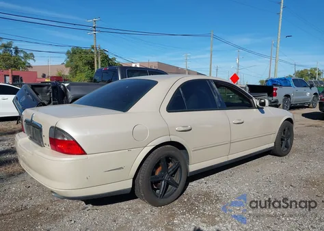 2003 Lincoln Ls V8 из США, поврежденный, VIN 1LNHM87A33Y680899